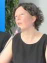 Prvn blok moderovala Alice Stollmeyer, twitterka o tmatech energetick a klimatick politiky EU