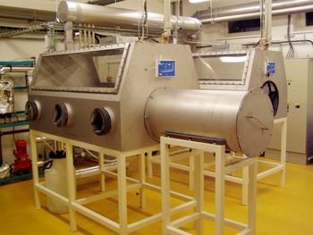 Experimentln zazen „Beryllium Sample Thermal Facility“ BESTH pro testovn materil prvn stny fznho reaktoru v Centru vzkumu e (foto CV e)