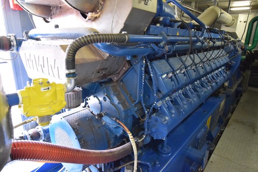 Plynov motor kogeneran jednotky Tedom Quanto s dvojm peplovnm.