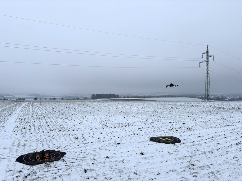 Automatické drony nasadí EG.D do ostrého provozu již příští rok. Kontolovat budou vedení VVN.