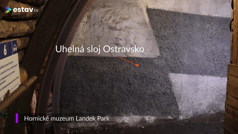 Uhelná sloj v Ostravě