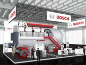 Bosch Prmyslov kotle na veletrhu ISH 2017